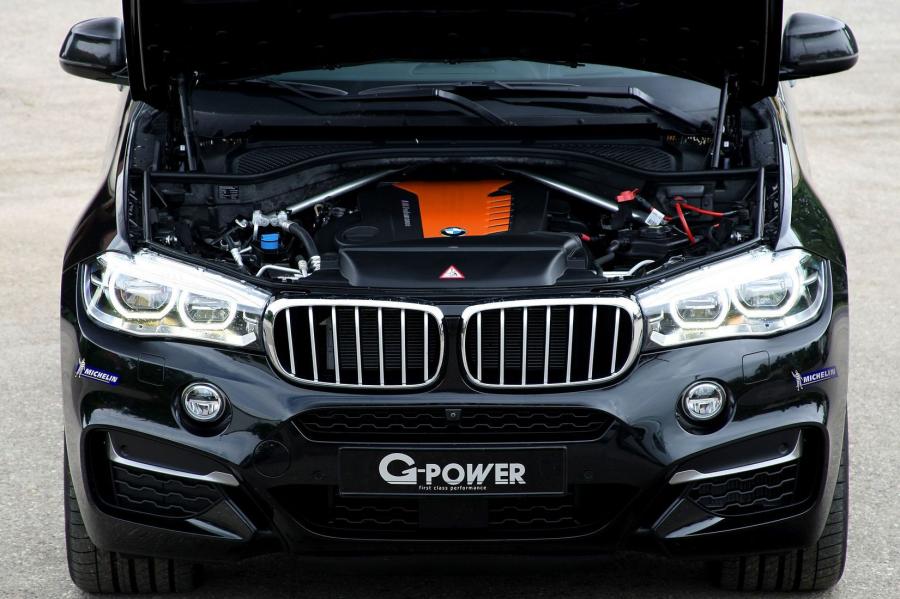 Моторный отсек BMW X6 M50d by G-Power 2015 года  (фото 4 из 5)